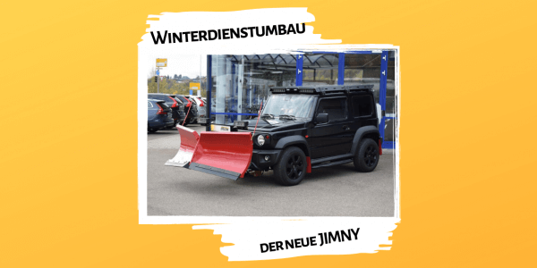 Sonderumbau: Der neue Jimny von Suzuki für den Winterdienst - MILDE